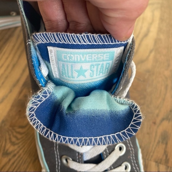 Converse All Stars double tongue low top Chucks 10 - Picture 7 of 10